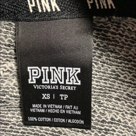 NEW PINK Victoria's Secret Cowl Neck Sweatshirt - Picture 7 of 8